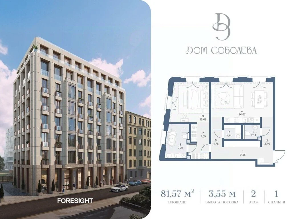 1-комнатные