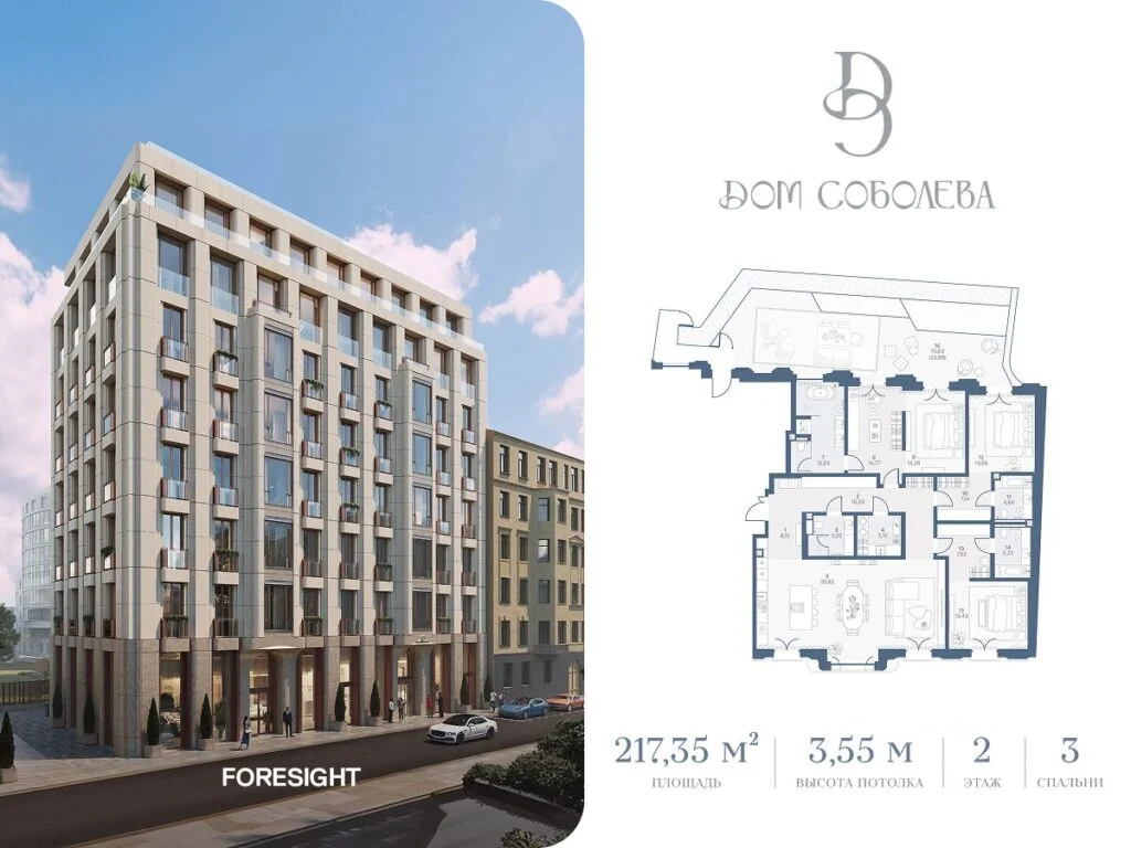3-комнатные