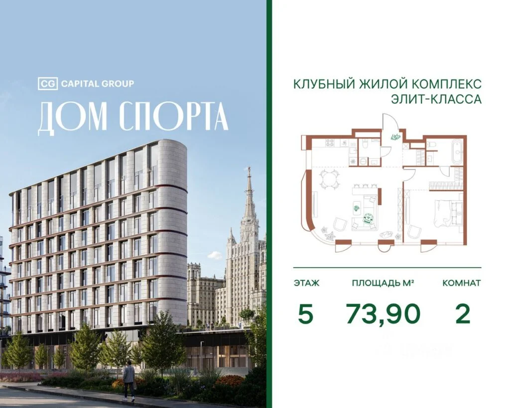 2-комнатные