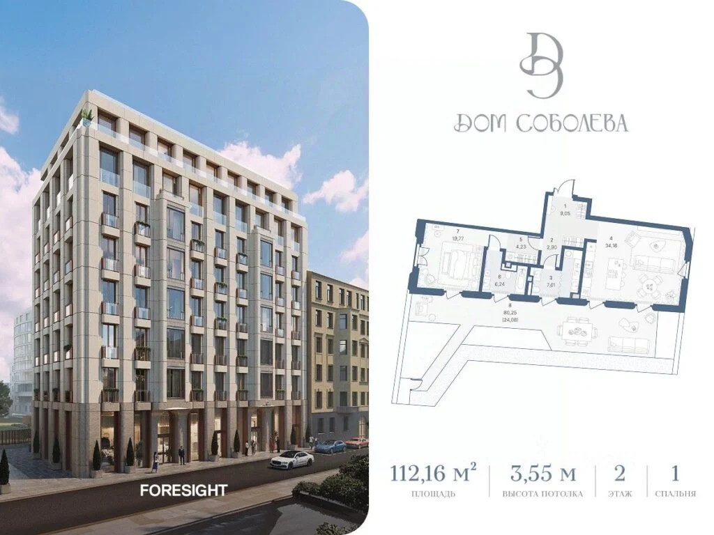 1-комнатные