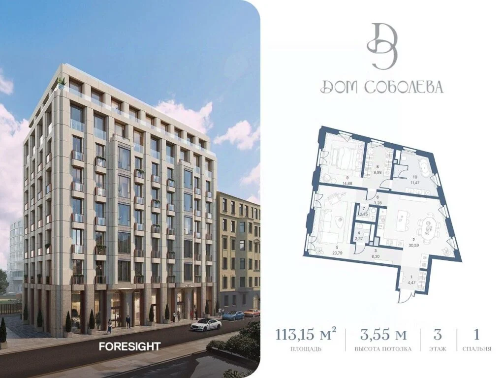1-комнатные